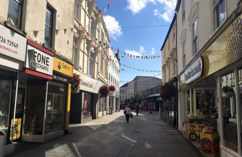 St Austell town centre